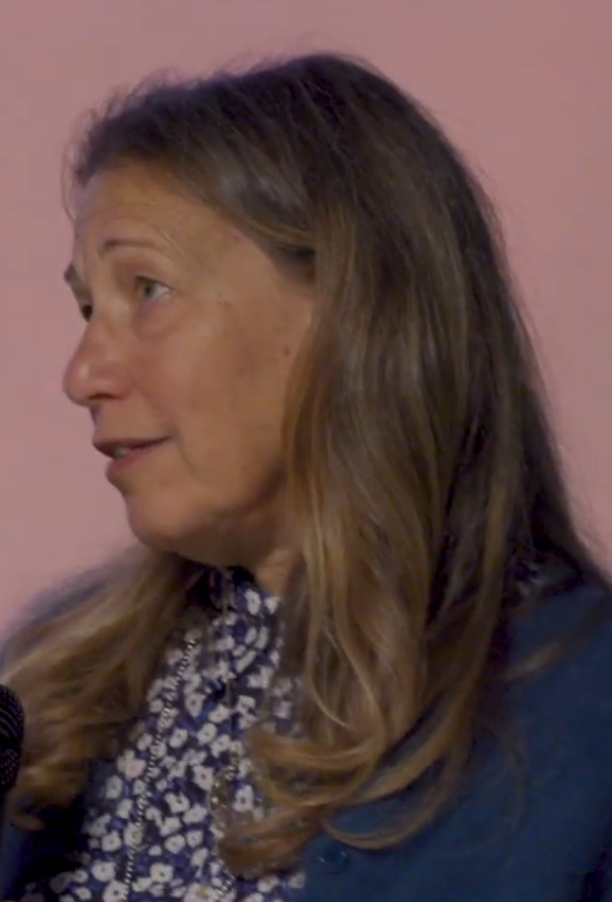 Susan Kare speaking in 2019